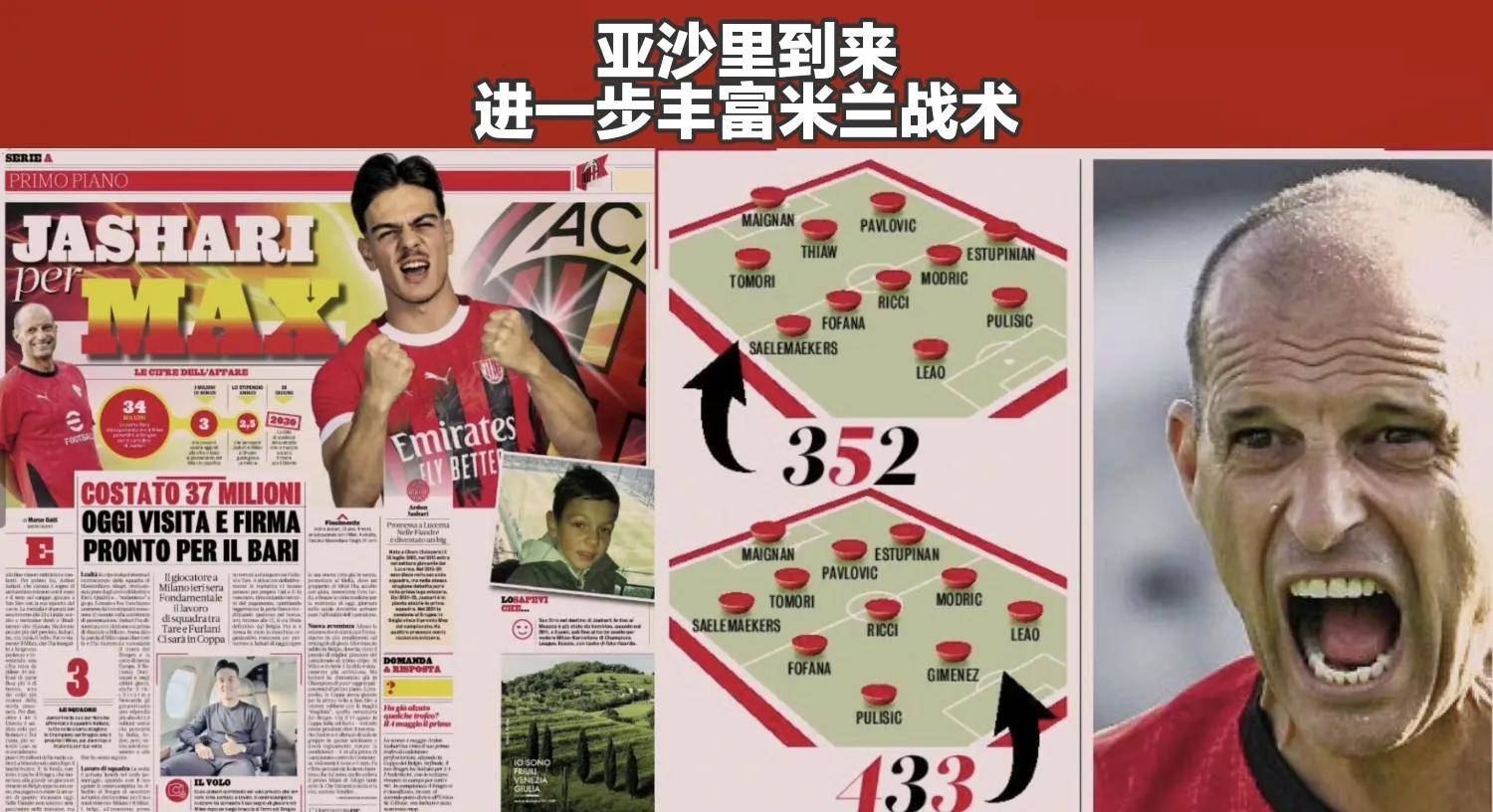 关于意甲主帅一语道出:AC米兰即将迎来艰难时期的信息 关于意甲主帅一语道出:AC米兰即将迎来艰难时期的信息