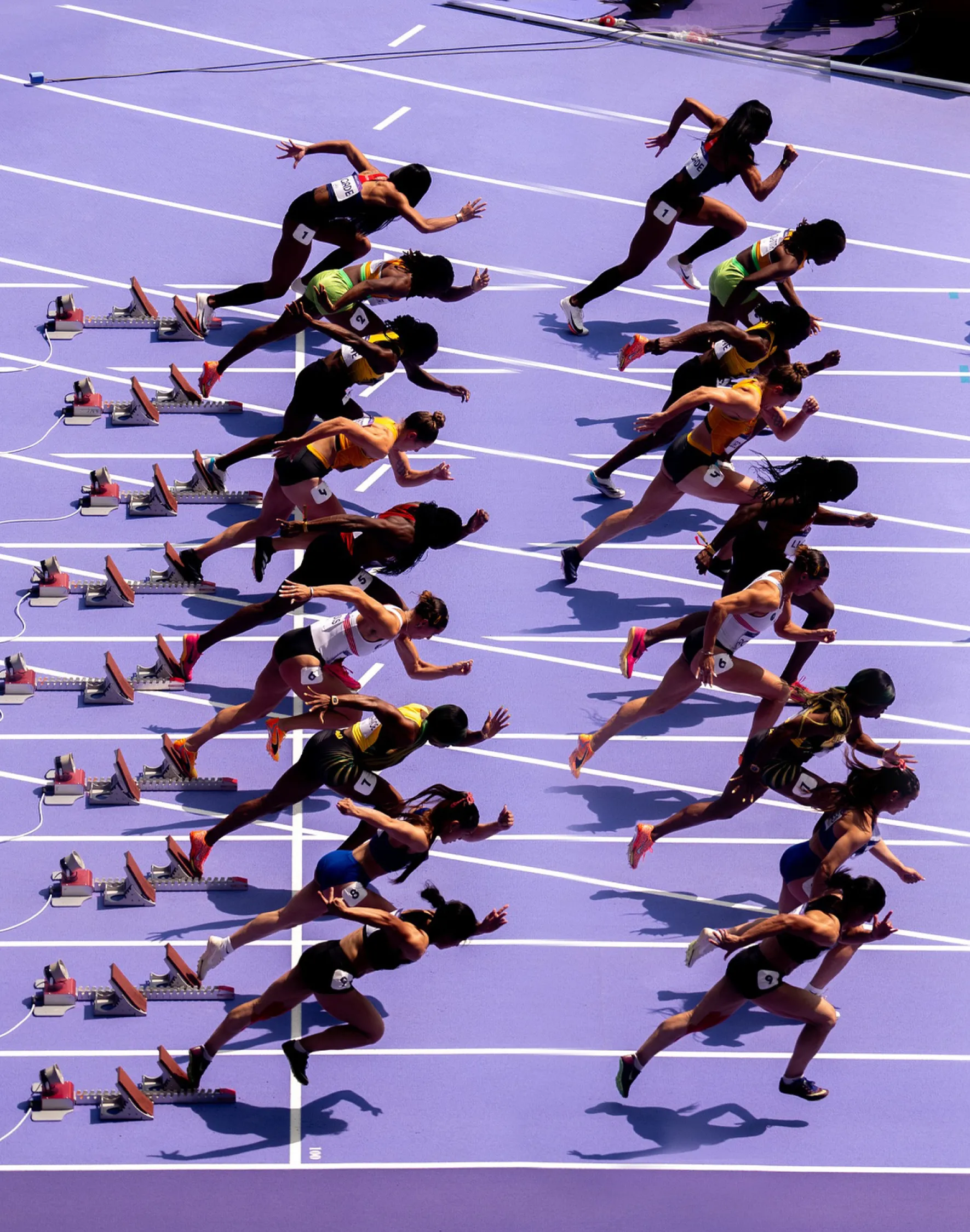 精彩瞬间回顾：直击奔跑瞬间赛场风采